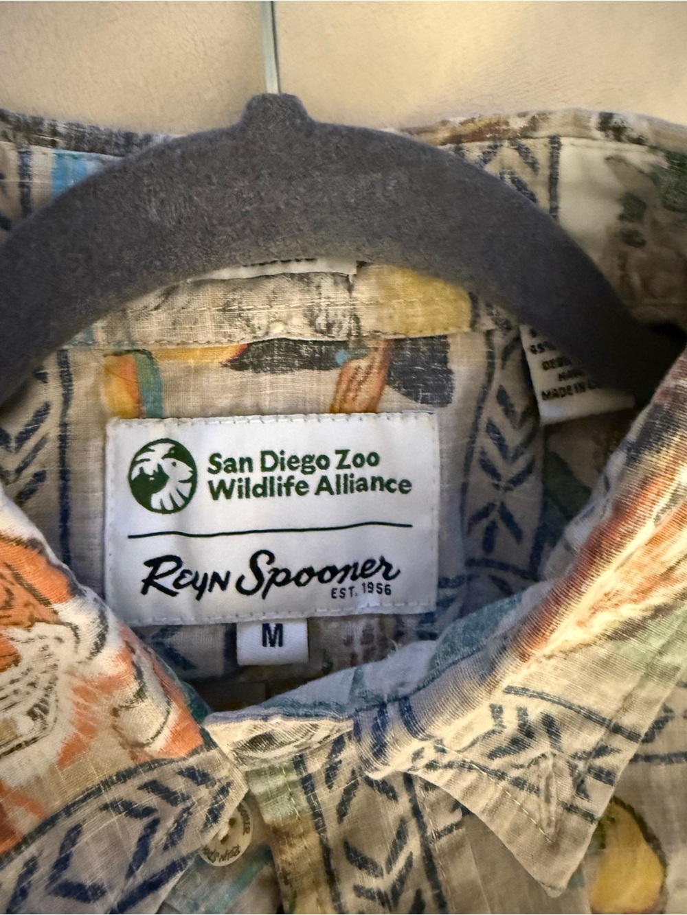 Reyn Spooner San Diego Safari Park Men’s Shirt